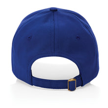 Carica l'immagine nel visualizzatore di Gallery, cappellini personalizzati in cotone riciclato colore blu_blu 121717047 DET05
