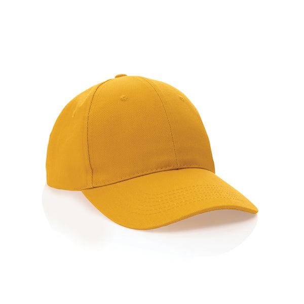 cappellini personalizzabili in cotone riciclato colore giallo_giallo 121717047 VAR09