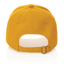 Carica l'immagine nel visualizzatore di Gallery, cappellini personalizzabili in cotone riciclato colore giallo_giallo 121717047 DET05
