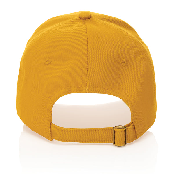 Carica l'immagine nel visualizzatore di Gallery, cappellini personalizzabili in cotone riciclato colore giallo_giallo 121717047 DET09
