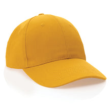 Carica l'immagine nel visualizzatore di Gallery, cappellini personalizzabili in cotone riciclato colore giallo_giallo 121717047 DET08
