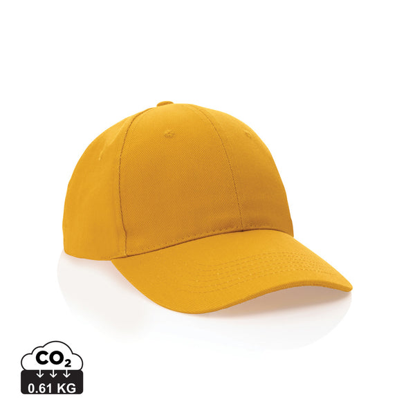 Carica l'immagine nel visualizzatore di Gallery, cappellini personalizzabili in cotone riciclato colore giallo_giallo 121717047 DET09
