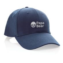 Carica l'immagine nel visualizzatore di Gallery, cappellini personalizzati in cotone riciclato colore blu-navy_blu 121717047 DET09
