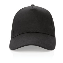 Carica l'immagine nel visualizzatore di Gallery, cappellini personalizzati in cotone riciclato colore nero_nero 121717048 DET03
