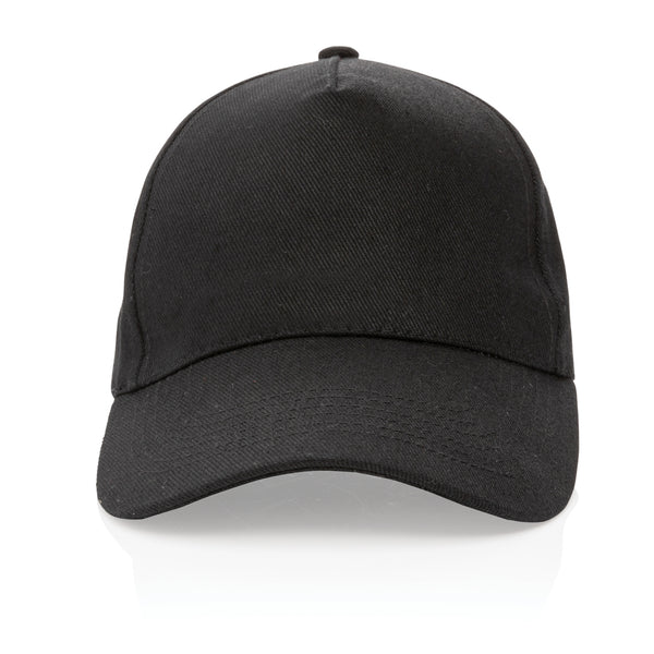 Carica l'immagine nel visualizzatore di Gallery, cappellini personalizzati in cotone riciclato colore nero_nero 121717048 DET09
