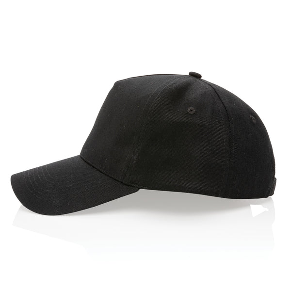 Carica l'immagine nel visualizzatore di Gallery, cappellini personalizzati in cotone riciclato colore nero_nero 121717048 DET09
