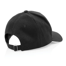Carica l'immagine nel visualizzatore di Gallery, cappellini personalizzati in cotone riciclato colore nero_nero 121717048 DET06
