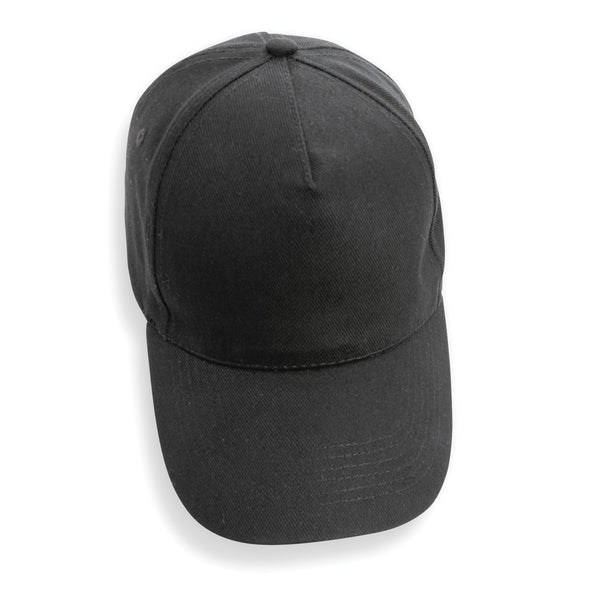 Carica l'immagine nel visualizzatore di Gallery, cappellini personalizzati in cotone riciclato colore nero_nero 121717048 DET09
