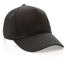 Carica l'immagine nel visualizzatore di Gallery, cappellini personalizzati in cotone riciclato colore nero_nero 121717048 DET08
