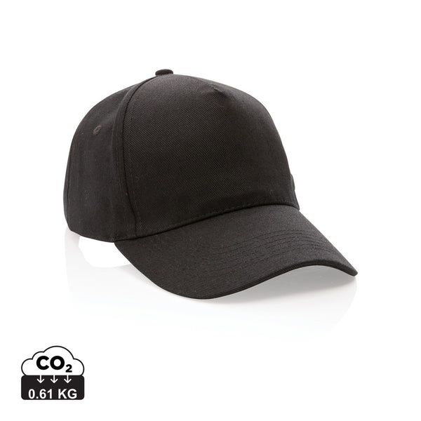 Carica l'immagine nel visualizzatore di Gallery, cappellini personalizzati in cotone riciclato colore nero_nero 121717048 DET09

