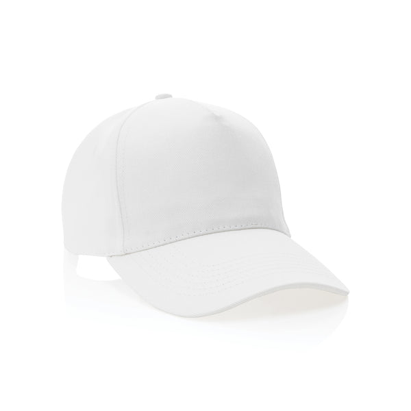 cappellini da personalizzare in cotone riciclato colore bianco_bianco 121717048 VAR02