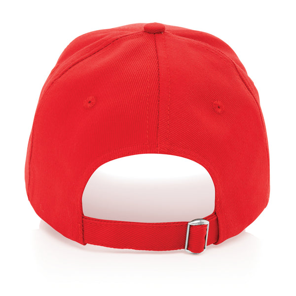 Carica l'immagine nel visualizzatore di Gallery, cappellini personalizzabili in cotone riciclato colore rosso-ciliegia_rosso 121717048 DET09
