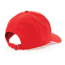 Carica l'immagine nel visualizzatore di Gallery, cappellini personalizzabili in cotone riciclato colore rosso-ciliegia_rosso 121717048 DET06
