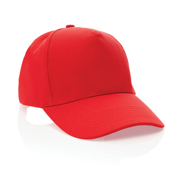 Carica l'immagine nel visualizzatore di Gallery, cappellini personalizzabili in cotone riciclato colore rosso-ciliegia_rosso 121717048 DET09
