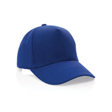 Carica l'immagine nel visualizzatore di Gallery, cappellini personalizzati in cotone riciclato colore blu_blu 121717048 VAR03
