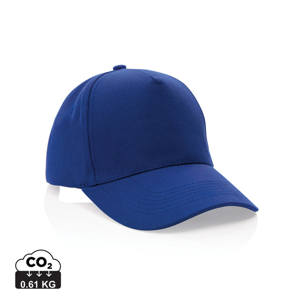 Carica l'immagine nel visualizzatore di Gallery, cappellini personalizzati in cotone riciclato colore blu_blu 121717048 DET09
