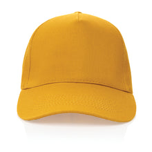 Carica l'immagine nel visualizzatore di Gallery, cappellini personalizzabili in cotone riciclato colore giallo_giallo 121717048 DET03
