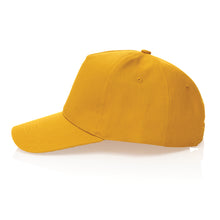 Carica l'immagine nel visualizzatore di Gallery, cappellini personalizzabili in cotone riciclato colore giallo_giallo 121717048 DET04
