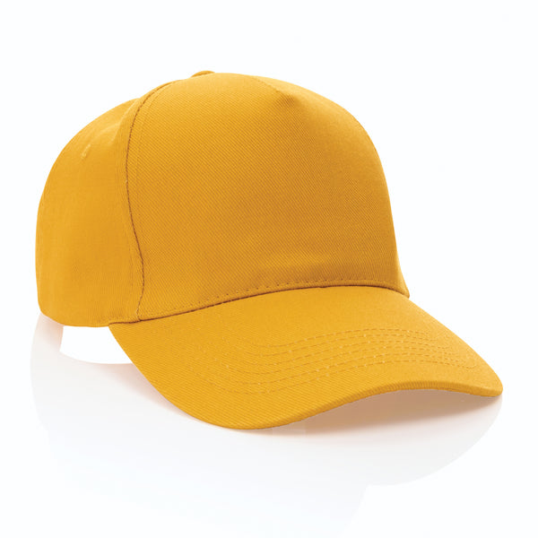 Carica l'immagine nel visualizzatore di Gallery, cappellini personalizzabili in cotone riciclato colore giallo_giallo 121717048 DET09
