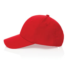 Carica l'immagine nel visualizzatore di Gallery, cappellini personalizzabili in cotone riciclato colore rosso-ciliegia_rosso 121717049 DET04
