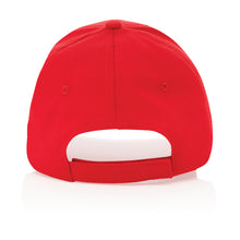 Carica l'immagine nel visualizzatore di Gallery, cappellini personalizzabili in cotone riciclato colore rosso-ciliegia_rosso 121717049 DET05
