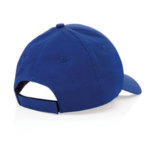 Carica l'immagine nel visualizzatore di Gallery, cappellini personalizzati in cotone riciclato colore blu_blu 121717049 DET06
