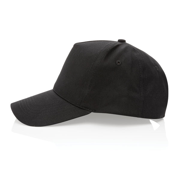 Carica l'immagine nel visualizzatore di Gallery, cappellini personalizzati in cotone riciclato colore nero_nero 121717050 DET09
