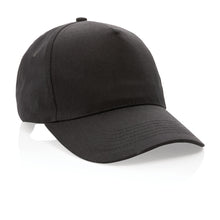 Carica l'immagine nel visualizzatore di Gallery, cappellini personalizzati in cotone riciclato colore nero_nero 121717050 DET08
