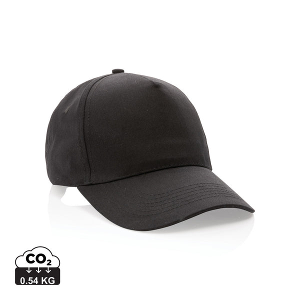 Carica l'immagine nel visualizzatore di Gallery, cappellini personalizzati in cotone riciclato colore nero_nero 121717050 DET09
