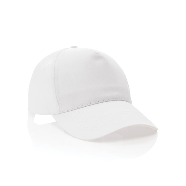 cappellini da personalizzare in cotone riciclato colore bianco_bianco 121717050 VAR02