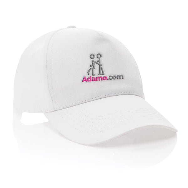 Carica l'immagine nel visualizzatore di Gallery, cappellini da personalizzare in cotone riciclato colore bianco_bianco 121717050 DET09
