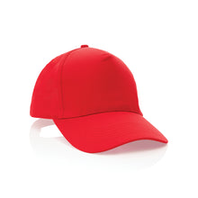 Carica l'immagine nel visualizzatore di Gallery, cappellini personalizzabili in cotone riciclato colore rosso-ciliegia_rosso 121717050 VAR05

