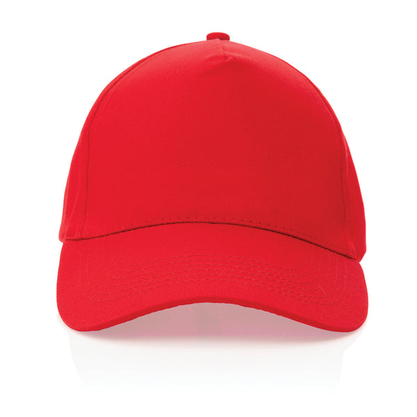 Carica l'immagine nel visualizzatore di Gallery, cappellini personalizzabili in cotone riciclato colore rosso-ciliegia_rosso 121717050 DET09
