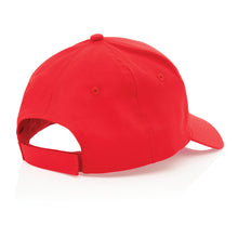 Carica l'immagine nel visualizzatore di Gallery, cappellini personalizzabili in cotone riciclato colore rosso-ciliegia_rosso 121717050 DET06
