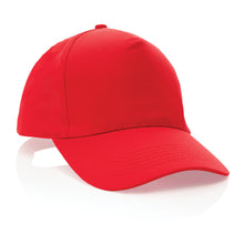 Carica l'immagine nel visualizzatore di Gallery, cappellini personalizzabili in cotone riciclato colore rosso-ciliegia_rosso 121717050 DET08
