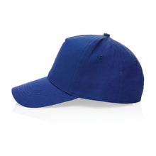 Carica l'immagine nel visualizzatore di Gallery, cappellini personalizzati in cotone riciclato colore blu_blu 121717050 DET04
