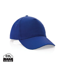 Carica l'immagine nel visualizzatore di Gallery, cappellini personalizzati in cotone riciclato colore blu_blu 121717050 DET01
