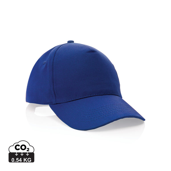 Carica l'immagine nel visualizzatore di Gallery, cappellini personalizzati in cotone riciclato colore blu_blu 121717050 DET09

