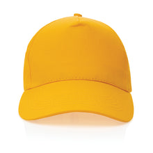Carica l'immagine nel visualizzatore di Gallery, cappellini personalizzabili in cotone riciclato colore giallo_giallo 121717050 DET03
