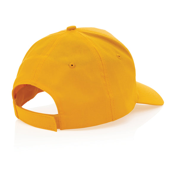 Carica l'immagine nel visualizzatore di Gallery, cappellini personalizzabili in cotone riciclato colore giallo_giallo 121717050 DET09
