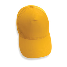 Carica l'immagine nel visualizzatore di Gallery, cappellini personalizzabili in cotone riciclato colore giallo_giallo 121717050 DET07
