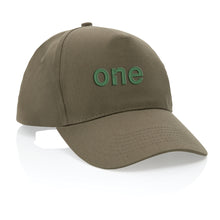 Carica l'immagine nel visualizzatore di Gallery, cappellini promozionali in cotone riciclato colore verde_verde 121717050 DET09
