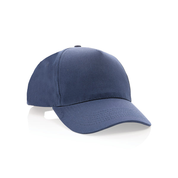 cappellini personalizzati in cotone riciclato colore blu-navy_blu 121717050 VAR04