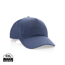 Carica l'immagine nel visualizzatore di Gallery, cappellini personalizzati in cotone riciclato colore blu-navy_blu 121717050 DET01
