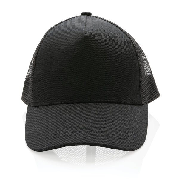 Carica l'immagine nel visualizzatore di Gallery, cappellini personalizzati in cotone riciclato, rpet colore nero_nero 121717052 DET09
