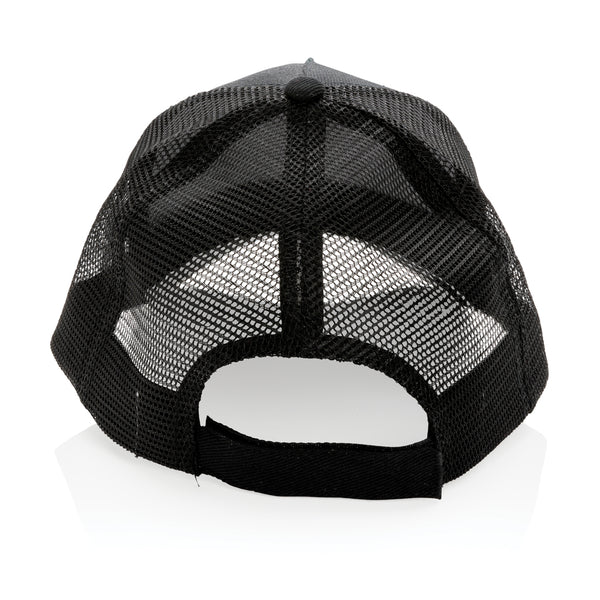 Carica l'immagine nel visualizzatore di Gallery, cappellini personalizzati in cotone riciclato, rpet colore nero_nero 121717052 DET09
