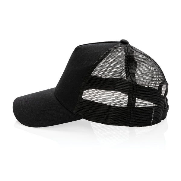 Carica l'immagine nel visualizzatore di Gallery, cappellini personalizzati in cotone riciclato, rpet colore nero_nero 121717052 DET09

