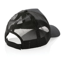 Carica l'immagine nel visualizzatore di Gallery, cappellini personalizzati in cotone riciclato, rpet colore nero_nero 121717052 DET06
