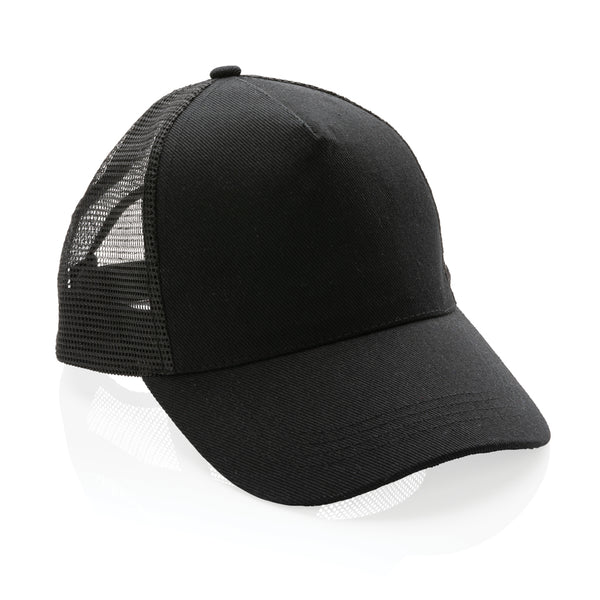Carica l'immagine nel visualizzatore di Gallery, cappellini personalizzati in cotone riciclato, rpet colore nero_nero 121717052 DET09
