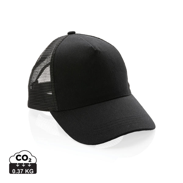 Carica l'immagine nel visualizzatore di Gallery, cappellini personalizzati in cotone riciclato, rpet colore nero_nero 121717052 DET09
